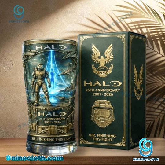 HALO 25th Anniversary Pint Glass