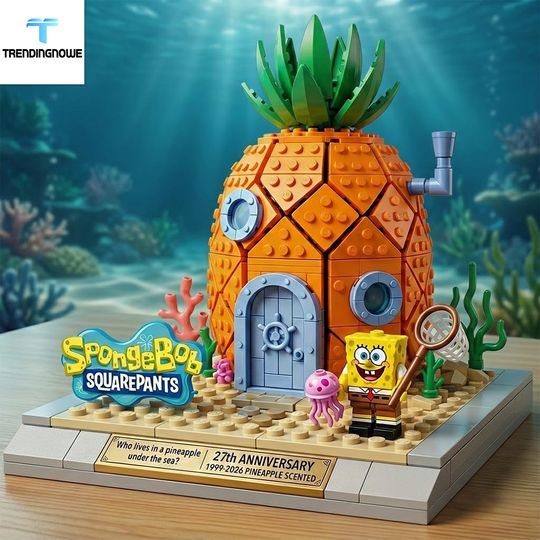 Spongebob 27Th Anniversary Pineapple House Brick Block Edition 2026