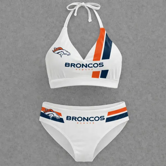 Denver Broncos Two-Piece Bikini Set