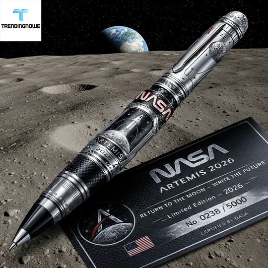 Nasa Artemis 2026 Lunar Mission Return To The Moon Commemorative Pen
