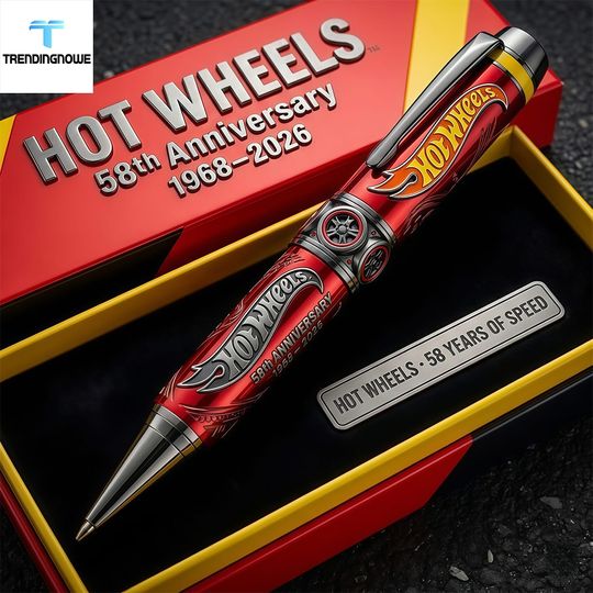 Hot Wheels 58Th Anniversary 1968 2026 Commemorative Pen