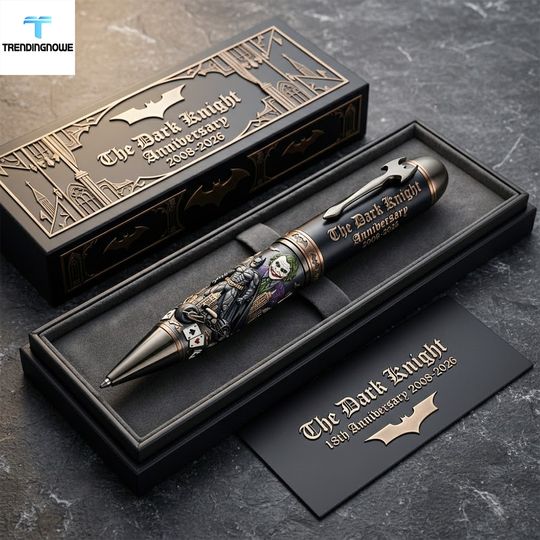 Limited Edition The Dark Knight 18Th Anniversary Commemorative Pen 2026
