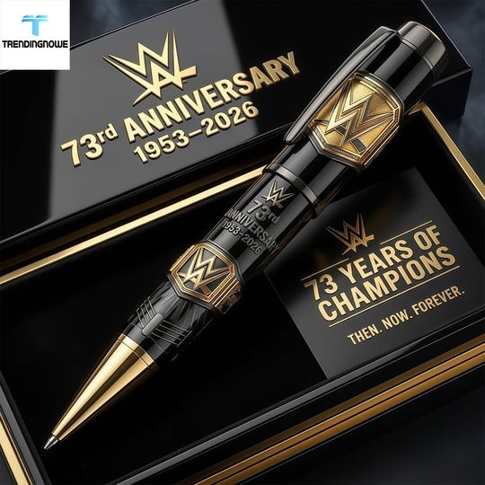 Wrestling Entertainment 73Rd Anniversary Championship Commemorative Pen Edition 2026