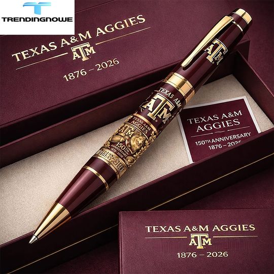 Texas A And M Aggies 150Th Anniversary 1876 2026 Luxury Commemorative Pen Gift