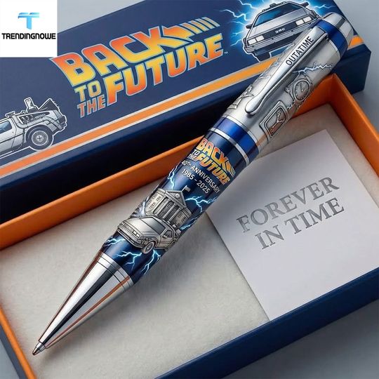 Back To The Future 40Th Anniversary Commemorative Ballpoint Pen 2026