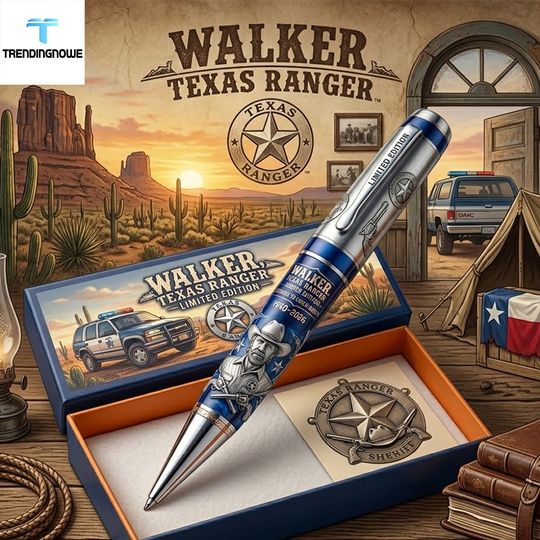 Walker Texas Ranger Chuck Norris Tribute Pen