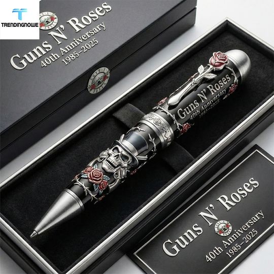 Guns N Roses Appetite For Excellence 40Th Anniversary Collectors Pen