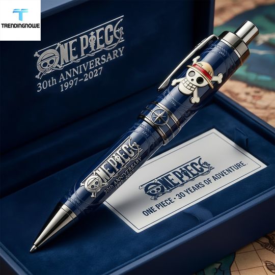 Limited Edition One Piece 30Th Anniversary Luxury Pen 1997 2027 Official Anime Collectible