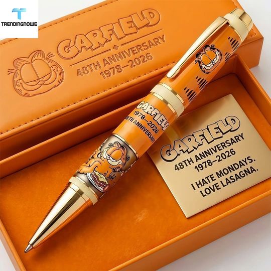 Garfield 48Th Anniversary 1978 2026 Collectible Pen Gift