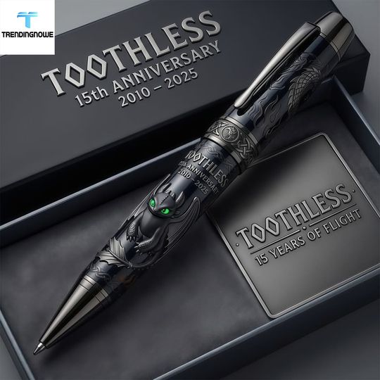 Toothless How To Train Your Dragon 15Th Anniversary Collectible Pen 2026