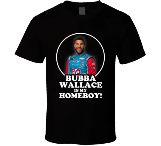 Bubba Wallace NASCAR Race Car T-Shirt