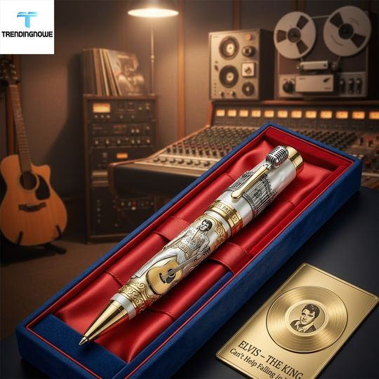 Elvis Presley Forever The King 1935 1977 Collectible Pen Limited Edition Music Legend Fan Gift