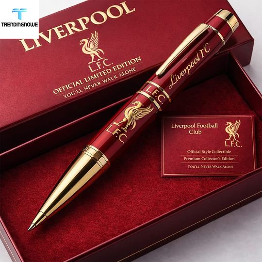 Liverpool Fc Official Limited Edition Luxury Pen 2026