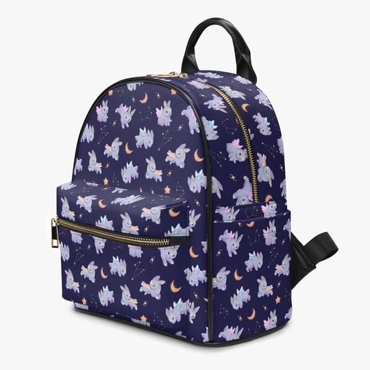 Cute Bunny Mini PU Backpack - Kawaii Celestial Rabbit