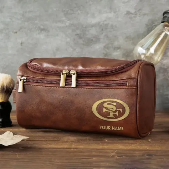 San Francisco 49ers Toiletry Bag - Gift For Him, Father, Grandpa - Father's Day Gift Idea