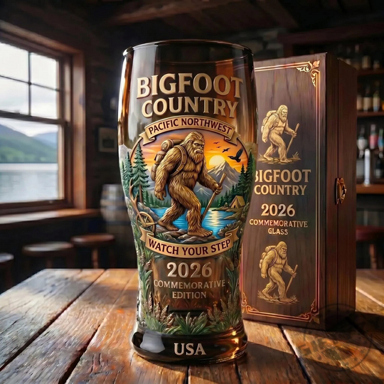 Bigfoot Country 2026 Commemorative Glass
