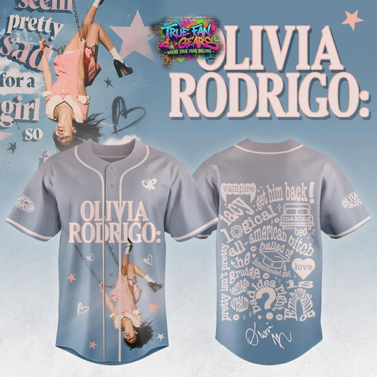 Olivia Rodrigo you seem pretty sad for a girl so in love Baseball Jersey