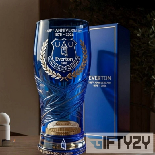 Everton Fc Football Club 148Th Anniversary Edition Beer Glass
