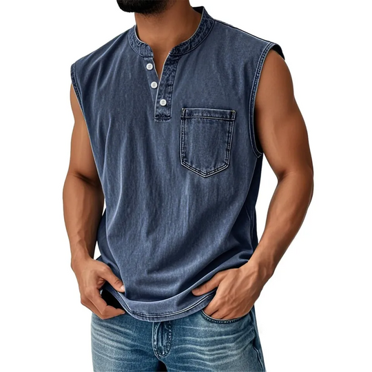 Explore Men's Muscle Button Shirts