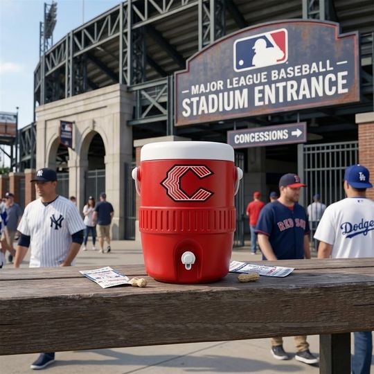 2026 Cincinnati Reds Dugout Cooler Cup