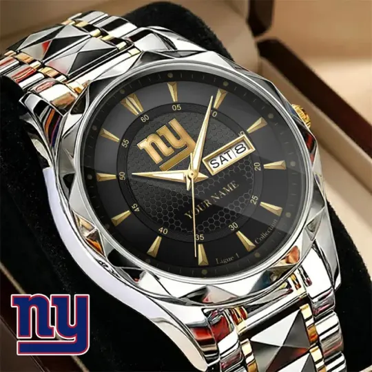 Custom New York football Team Giants Watch For Men