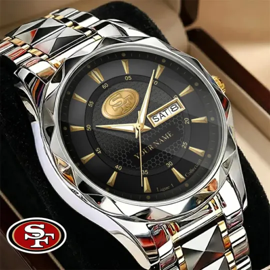 Custom San Francisco Team 49ers Watch For Men
