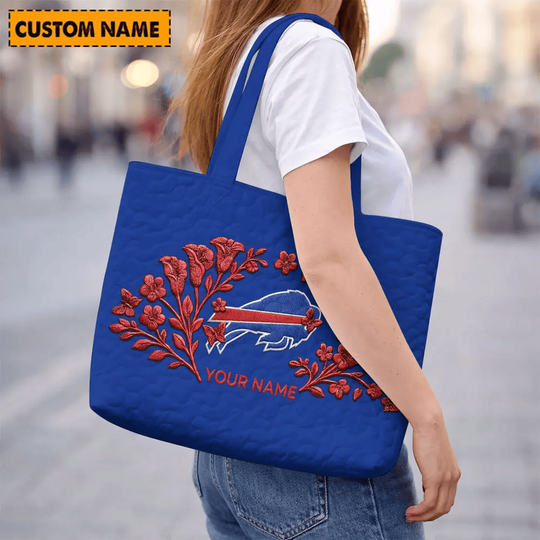 Buffalo Bills Quilted Tote Bag