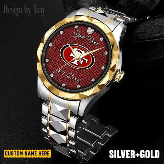 San Francisco Team 49ers #1 Dad Watch, Father’s Day Gift