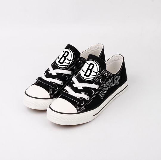 Brooklyn Nets Trainers, Team Fan Sneakers, Custom Print Sport Footwear, Unisex Athletic Shoes
