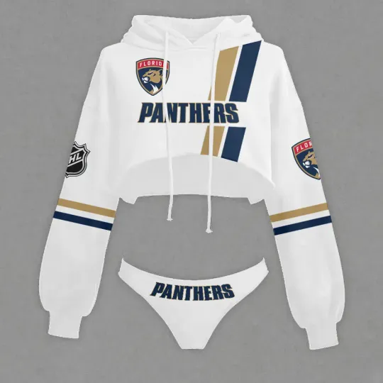 Florida Pantherss Cropped Hoodie & Bottom Set SPTCHBS403