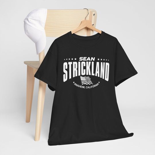 Sean Strickland Anaheim California American MMA Fighter Funny Gift T-Shirt