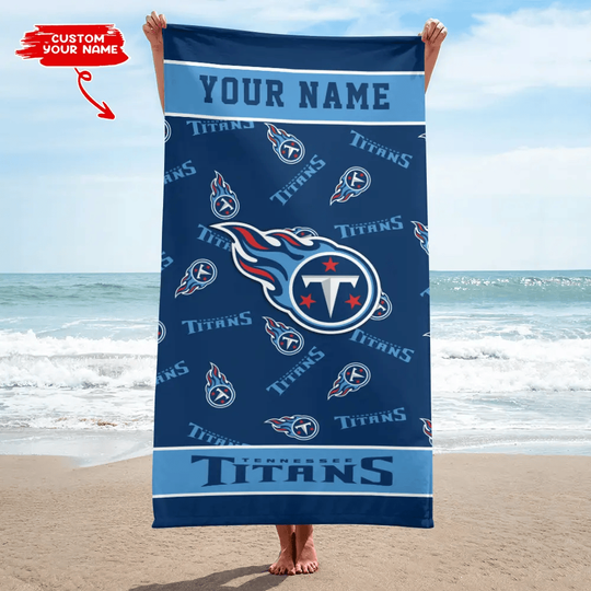 Tennessee Titans Beach Towel