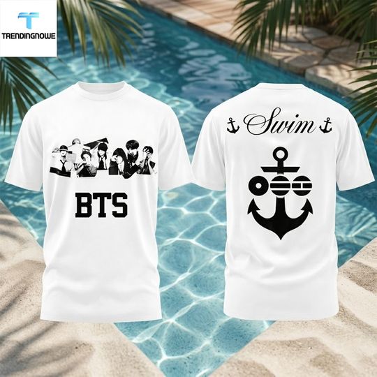 Bts Swim Arirang Album Mixed Mesh Shirt 2026