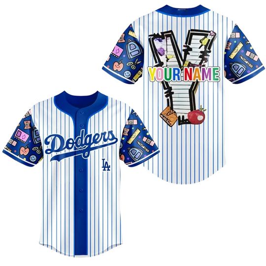 Los Angeles Dodgers Teacher Appreciation Week Baseball Jersey 2026