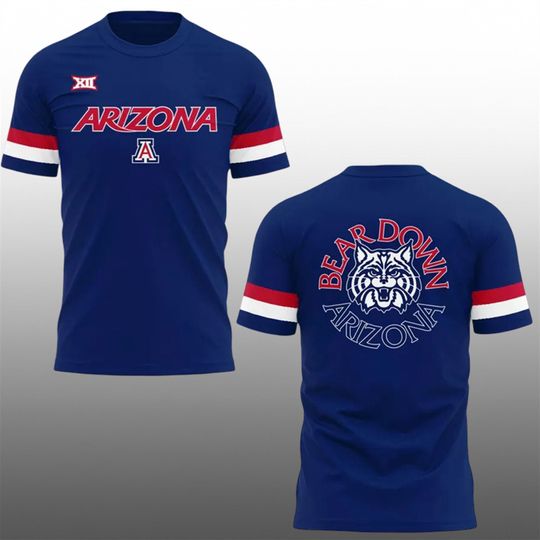 Arizonna Bear Down 3D T-Shirt