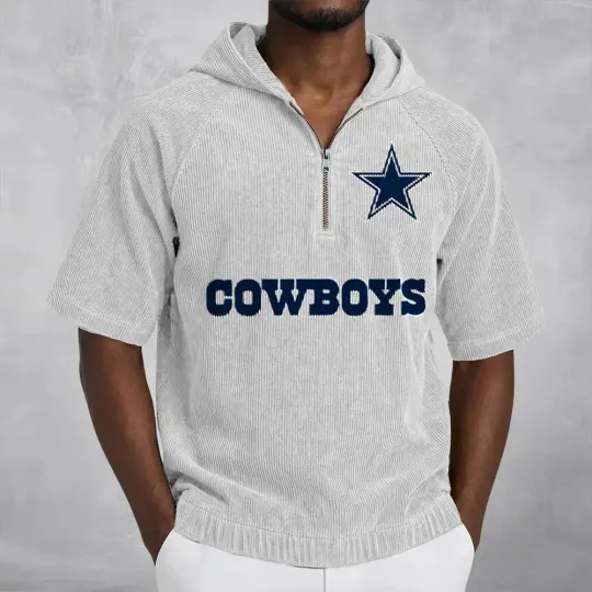 Dallas Cowboys Corduroy Hooded Zip-up