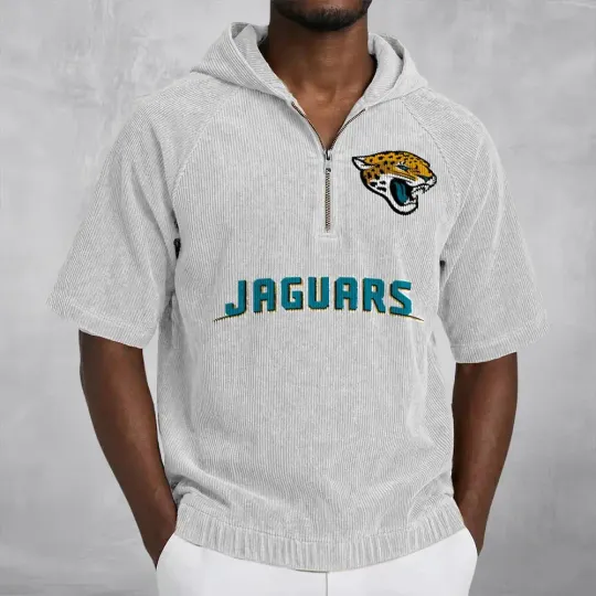 Jacksonville Jaguars Corduroy Hooded Zip-up
