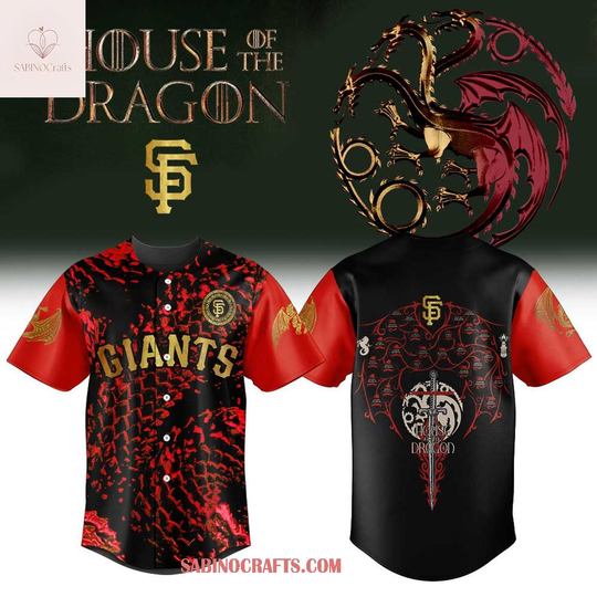 San Francisco Giants House Of The Dragon Night 2026 Jersey