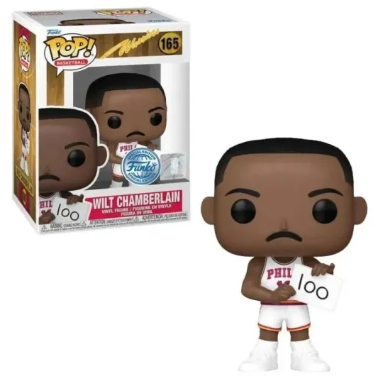 Wilt Chamberlain 1962 Philadelphia Warriors Collector Figures