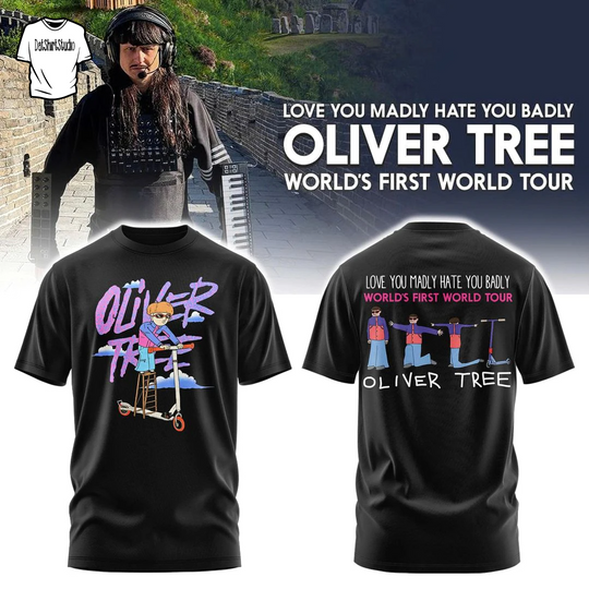 Oliver Tree World’s First World Tour 2026 Special Edition T-Shirt