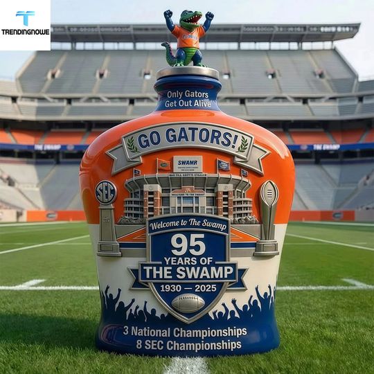 Florida Gators 95Th Anniversary Whiskey Bottle 2025