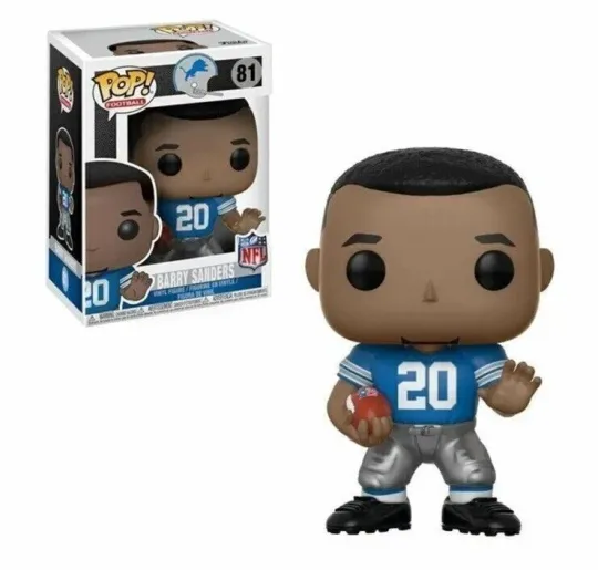 BARRY SANDERS football Legends #81 Detroit Lionss Collectible Figures