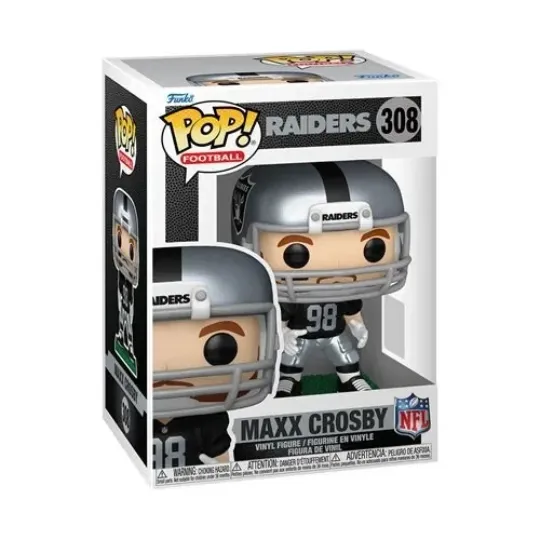 Maxx Crosby football Series 14 #308 Las Vegas Team Raiders Collectible Figures