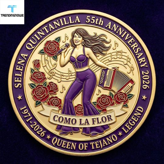 Selena Quintanilla 55th Anniversary Commemorative Coin 2026