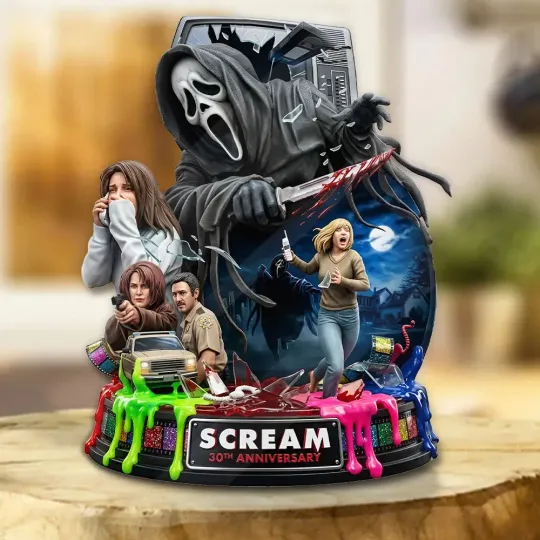 Scream 30th Anniversary Shape Acrylic Plaque