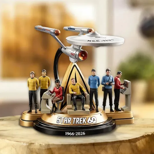 Trek 60th Anniversary 2026 Shape Acrylic Plaque