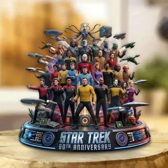 Trek 60th Anniversary 2026 Shape Acrylic Plaque