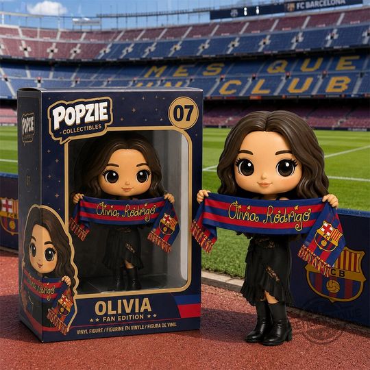 FC Barcelona Olivia Rodrigo At Camp Nou 2026 Figure 2026