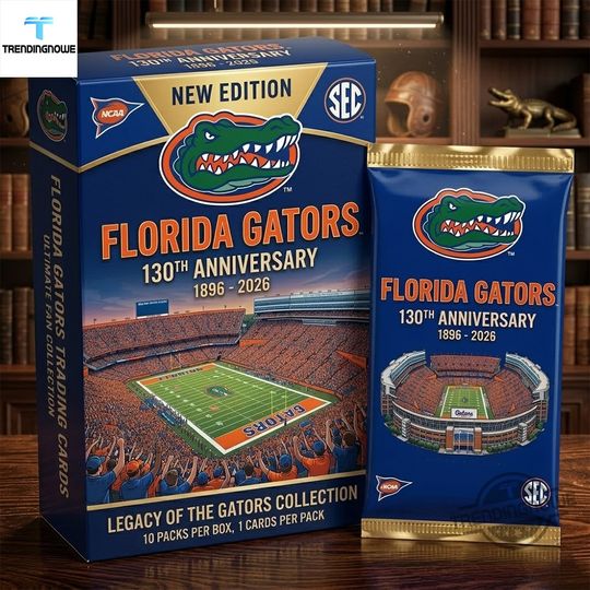 Florida Gators 130th Anniversary Box Card