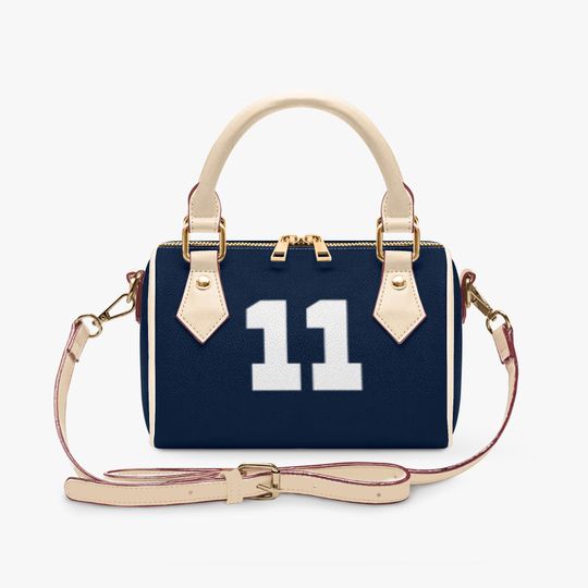 Custom Name PU Leather Football Crossbody Bag, Cowboys Style